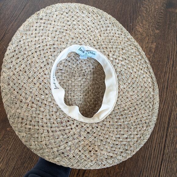 Lack of Color The Sunnydip Boater Natural Straw Hat, size M (57 cm) - Picture 2 of 4